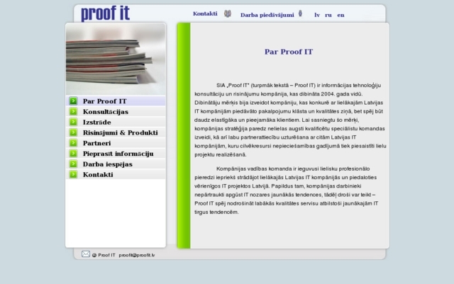 Proof IT, SIA